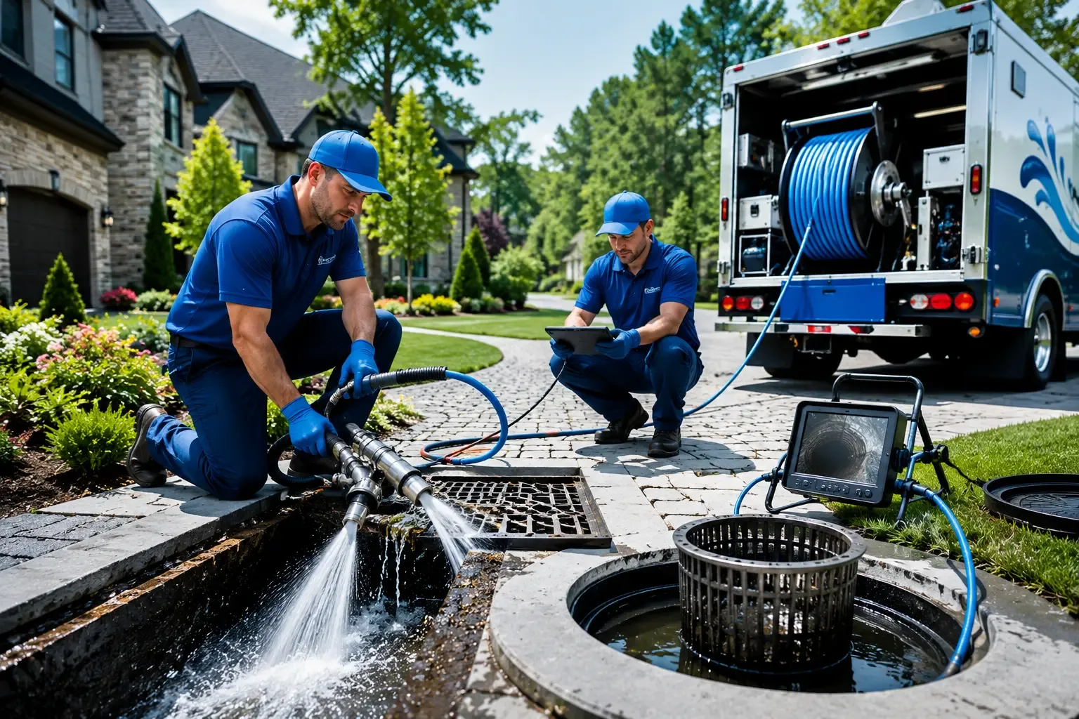 Local outdoor drain cleaning professionals in Arena, WI